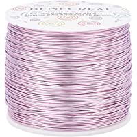 BENECREAT 235m 0.8mm Alambre de Aluminio Alambre para Abalorios Resistente al Deslustre Alambre Flexible para Esculpir…